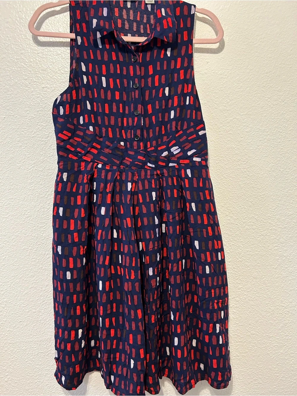 Anthropologie sleeveless midi